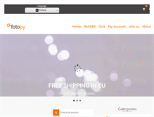 Tablet Screenshot of fotopy.com